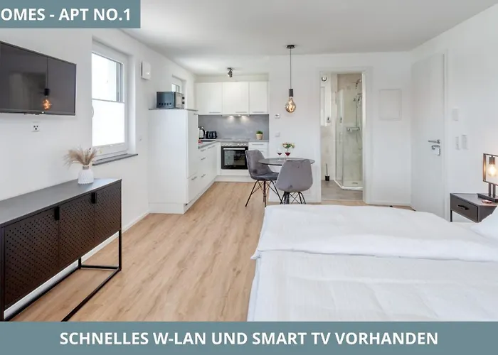 公寓 Iller Homes - 5 X Moderne Fewos Je 1bis2 Oder 1bis4 Pers Mit Kueche U Balkon - Parkplaetze Vorhanden 沃海根