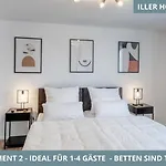 Iller Homes - 5 X Moderne Fewos Je 1bis2 Oder 1bis4 Pers Mit Kueche U Balkon - Parkplaetze Vorhanden 아파트