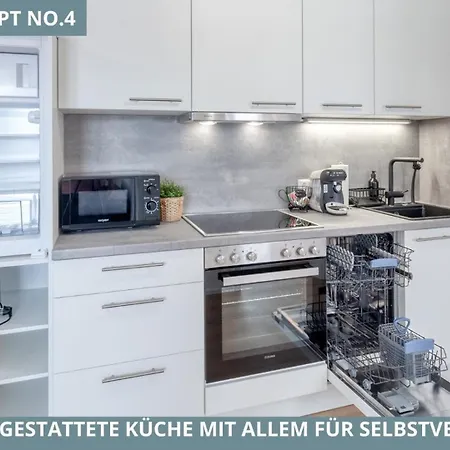 Iller Homes - 5 X Moderne Fewos Je 1bis2 Oder 1bis4 Pers Mit Kueche U Balkon - Parkplaetze Vorhanden Vöhringen