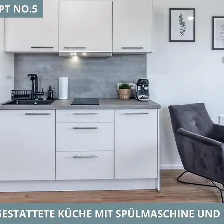 Iller Homes - 5 X Moderne Fewos Je 1bis2 Oder 1bis4 Pers Mit Kueche U Balkon - Parkplaetze Vorhanden Daire Vöhringen