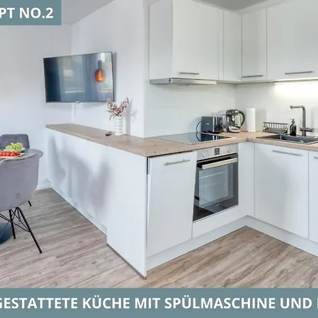 Iller Homes - 5 X Moderne Fewos Je 1bis2 Oder 1bis4 Pers Mit Kueche U Balkon - Parkplaetze Vorhanden * Vöhringen