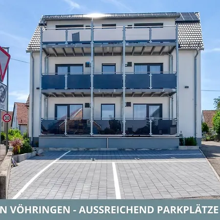 Appartement Iller Homes - 5 X Moderne Fewos Je 1bis2 Oder 1bis4 Pers Mit Kueche U Balkon - Parkplaetze Vorhanden Vöhringen