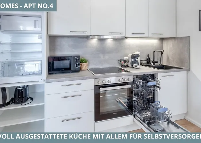 Iller Homes - 5 X Moderne Fewos Je 1bis2 Oder 1bis4 Pers Mit Kueche U Balkon - Parkplaetze Vorhanden Vöhringen