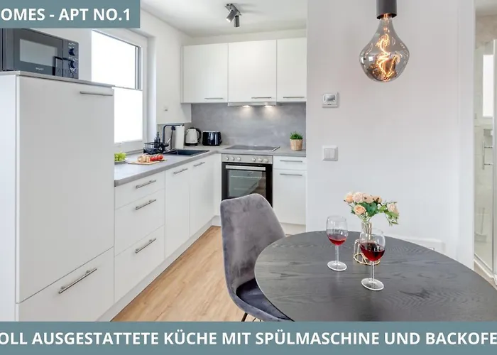 Iller Homes - 5 X Moderne Fewos Je 1bis2 Oder 1bis4 Pers Mit Kueche U Balkon - Parkplaetze Vorhanden * Vöhringen