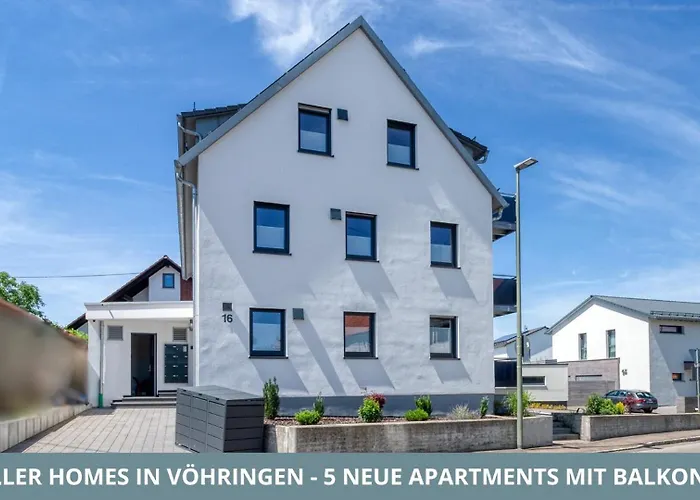 Iller Homes - 5 X Moderne Fewos Je 1bis2 Oder 1bis4 Pers Mit Kueche U Balkon - Parkplaetze Vorhanden * Vöhringen